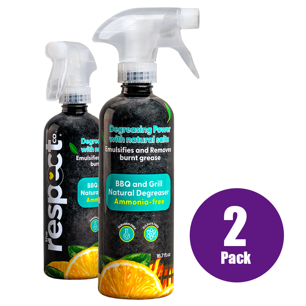 Respect Co.'s Natural BBQ & Grill Degreaser - Mandarin Scent 16.7 fl oz