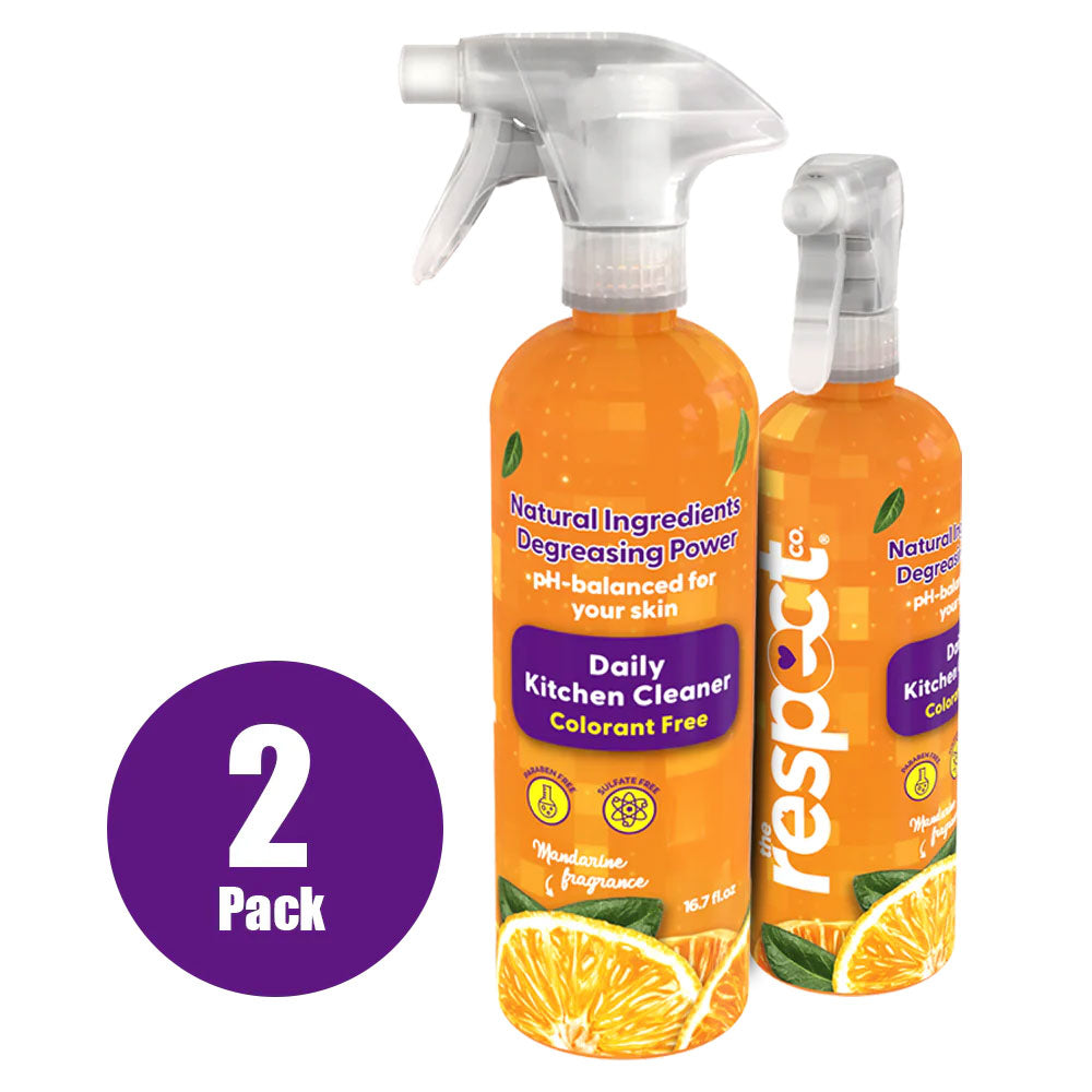 Respect Co.'s Natural Kitchen Cleaner - Mandarin Scent 16.7 fl oz