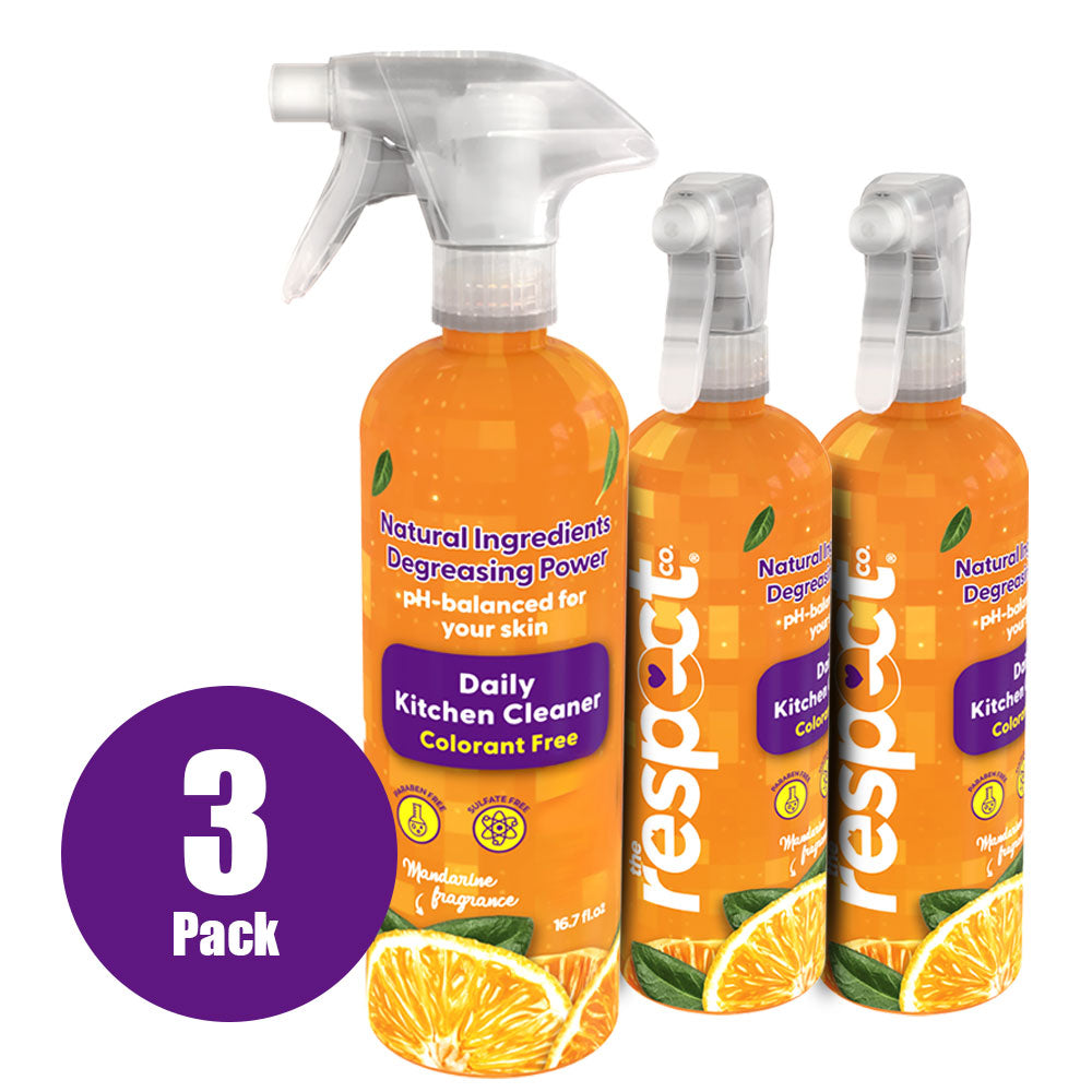 Respect Co.'s Natural Kitchen Cleaner - Mandarin Scent 16.7 fl oz