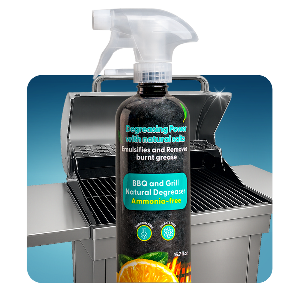 Respect Co.'s Natural BBQ & Grill Degreaser - Mandarin Scent 16.7 fl oz