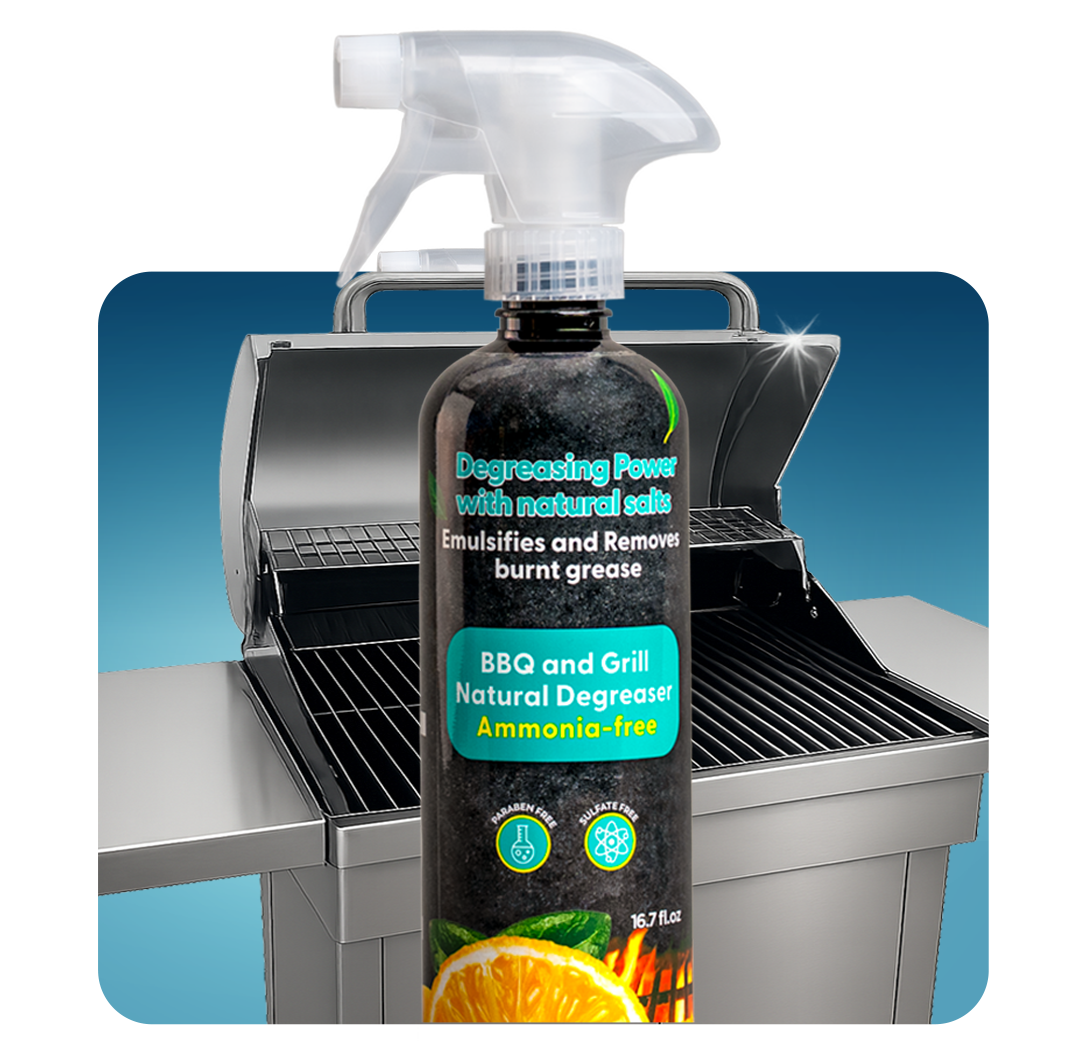 Respect Co.'s Natural BBQ & Grill Degreaser - Mandarin Scent 16.7 fl oz