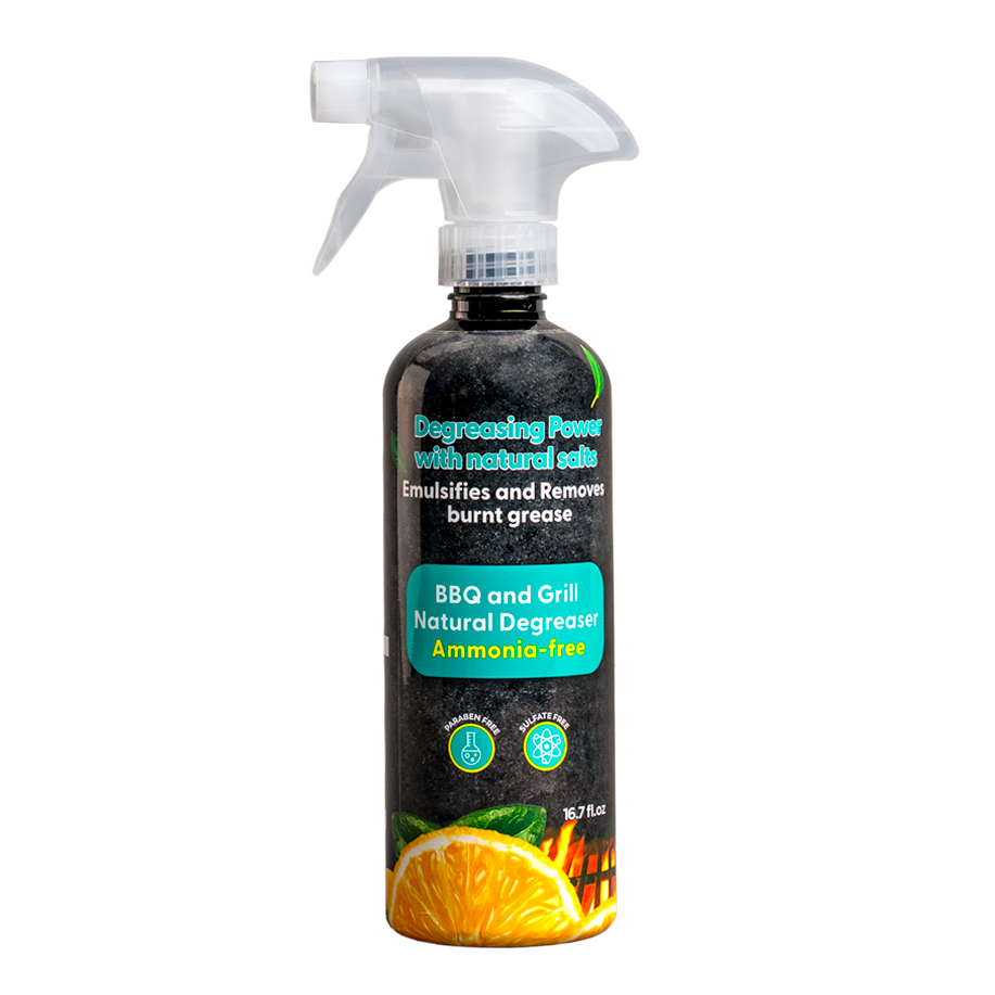 Respect Co.'s Natural BBQ & Grill Degreaser - Mandarin Scent 16.7 fl oz