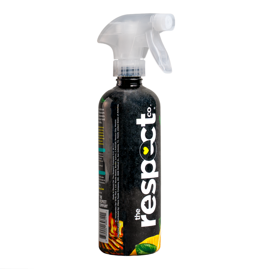 Respect Co.'s Natural BBQ & Grill Degreaser - Mandarin Scent 16.7 fl oz